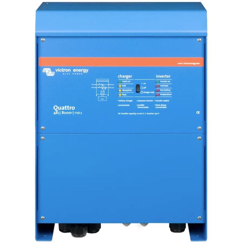 Menič/nabíjač Victron Energy Quattro 48V/5000VA/70A-100A/100A Menič/nabíjač Victron Energy Quattro 48V/5000VA/70A-100A/100A